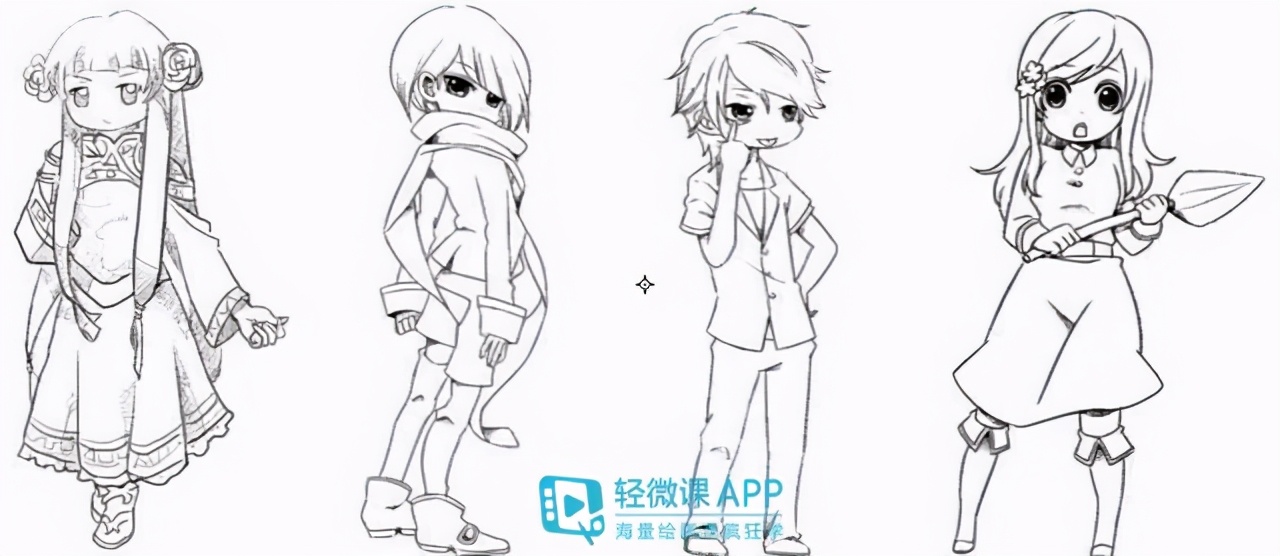 Q版人物动漫，独特的艺术表达之道