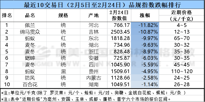 防风最新价格动态及市场走势分析